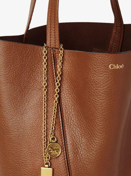 Chloe' Chloé Spin Leather Shoulder Bag