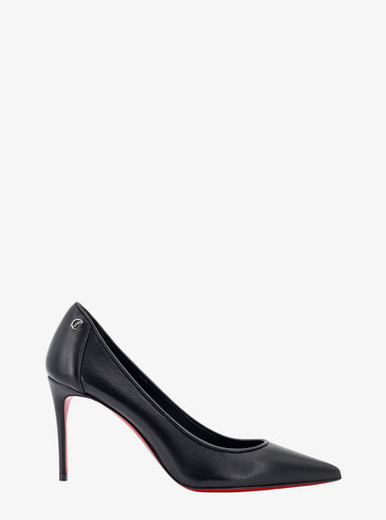 Christian Louboutin Sporty Kate 85 Leather Pumps Black