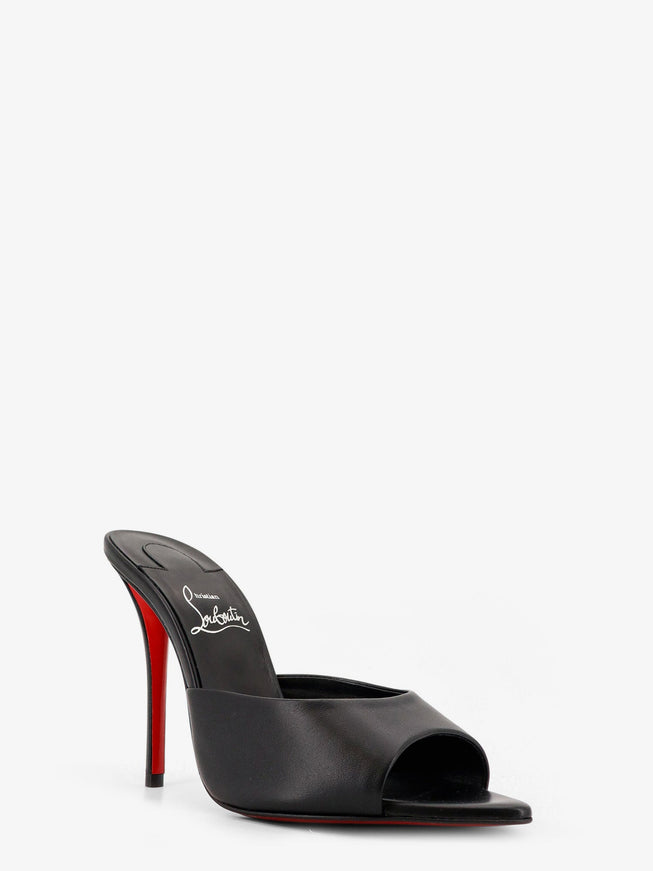 Christian Louboutin Miss Z Mule Leather Sandals