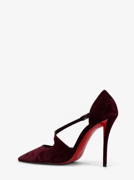 Christian Louboutin Miss Ziggyta 100 Suede Pumps