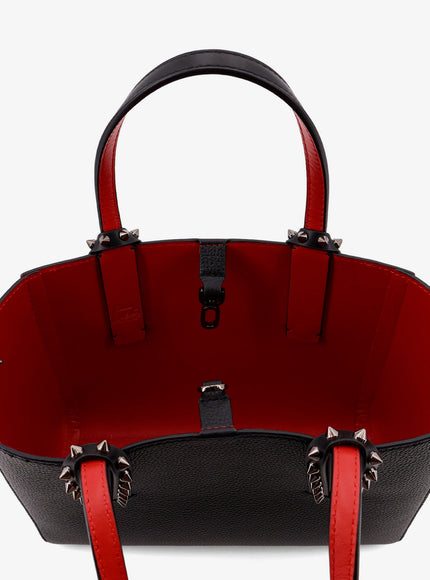 Christian Louboutin Cabata Shoulder Bag In Hammered Leather