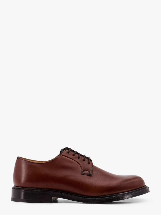 Church's Shannon Leather Lace-Up Shoe Burnt