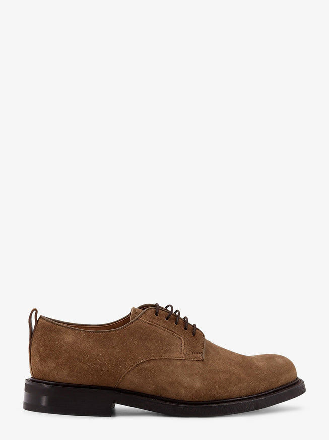 Church's Pentire 2.0 Suede Low-Top Lace-Up Shoes Sigar