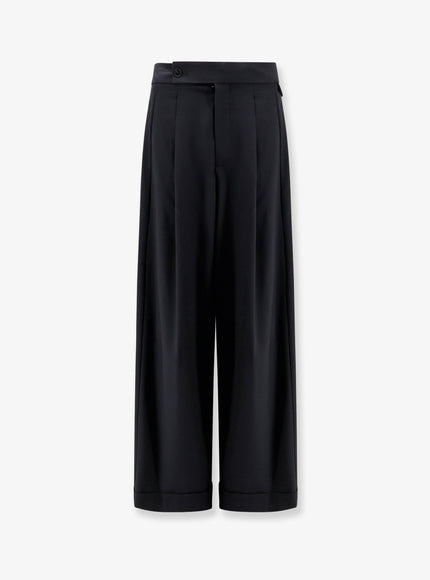 Closed Hanbury Virgin Wool Blend Trousers Dark Blue