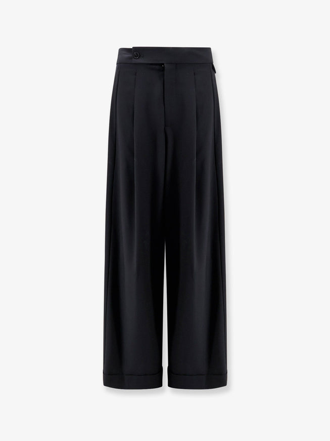Closed Hanbury Virgin Wool Blend Trousers Dark Blue