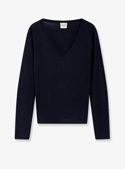 Closed Wool And Silk Sweater Dark Night