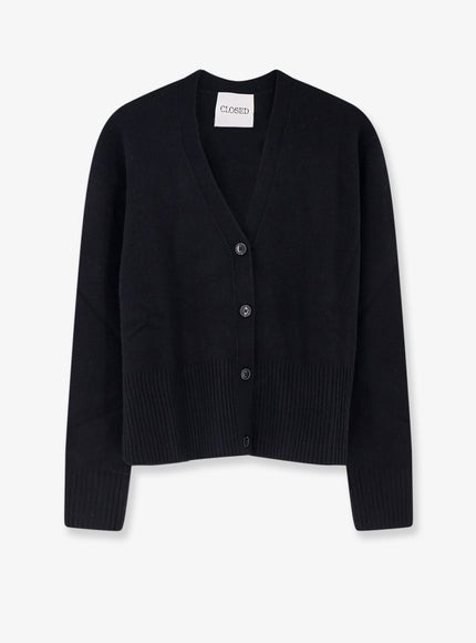 Closed Wool Cardigan Black