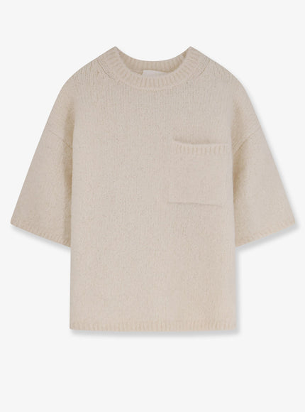 Closed Stretch Alpaca Sweater Ivory