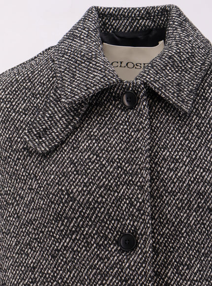 Closed Recycled Wool Blend Short Coat