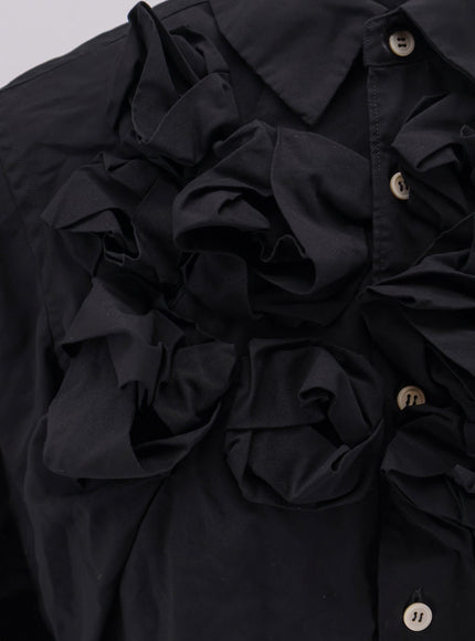 Comme Des Garçons Play Ruffles Shirt