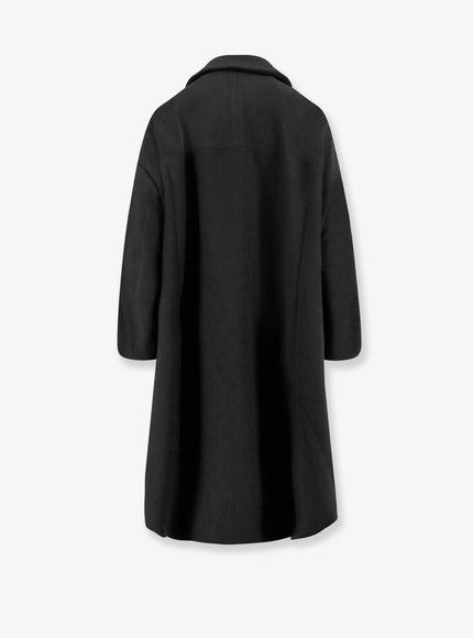 Comme Des Garçons Play Crepe Oversize Coat