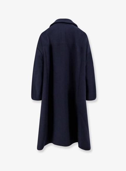 Comme Des Garçons Play Crepe Oversize Coat