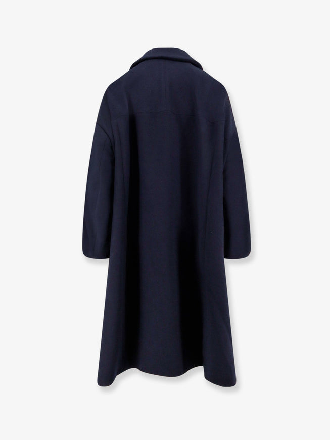 Comme Des Garçons Play Crepe Oversize Coat