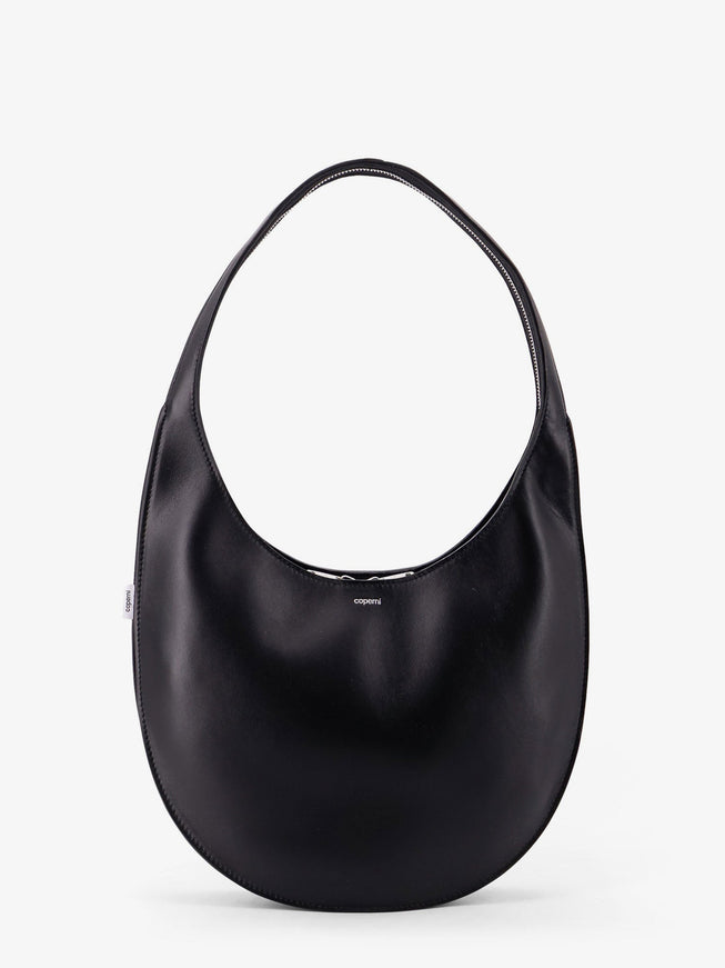 Coperni Medium Soft Swipe Leather Shoulder Bag Uni Black