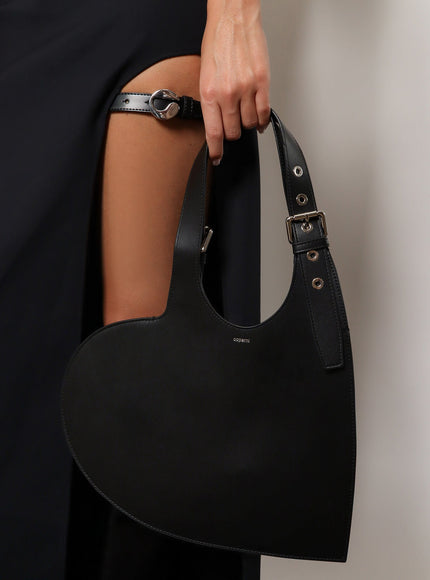 Coperni Belt Heart Tote Leather Shoulder Bag