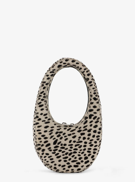 Coperni Ponyskin Handbag Uni White Black