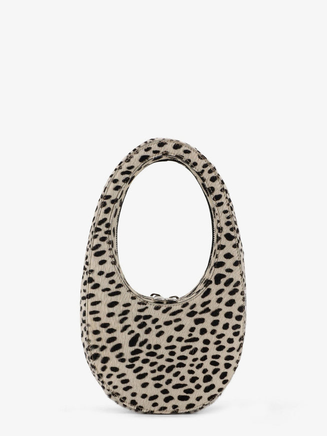 Coperni Ponyskin Handbag Uni White Black