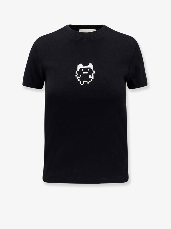 Coperni Coperni X Tamagotchi Organic Cotton T-Shirt Black