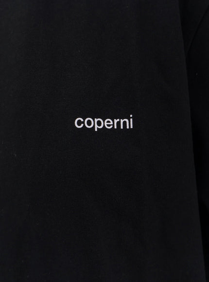 Coperni Knitted Boxy Tee Cotton T-Shirt