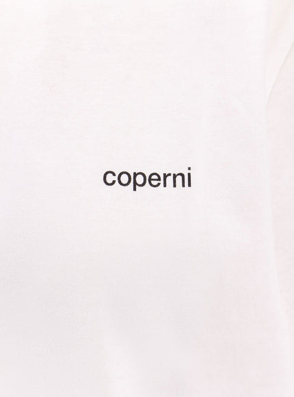 Coperni Knitted Boxy Tee Cotton T-Shirt