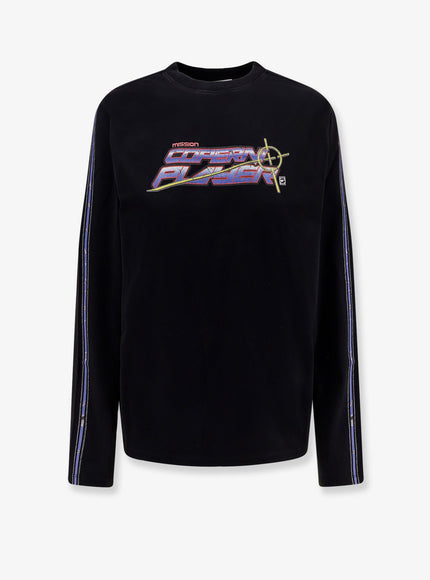 Coperni Cotton T-Shirt Blackmulti