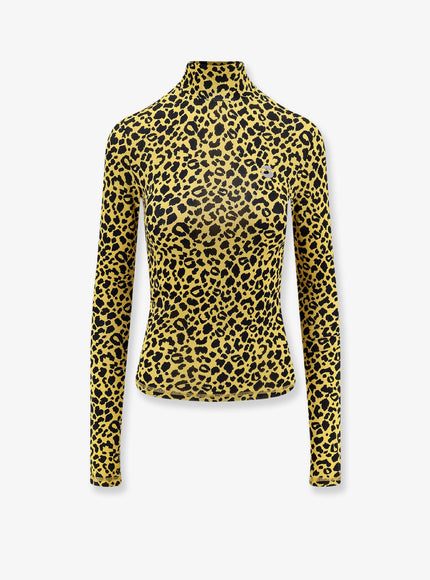 Coperni Knitted Second Skin Viscose Top Print