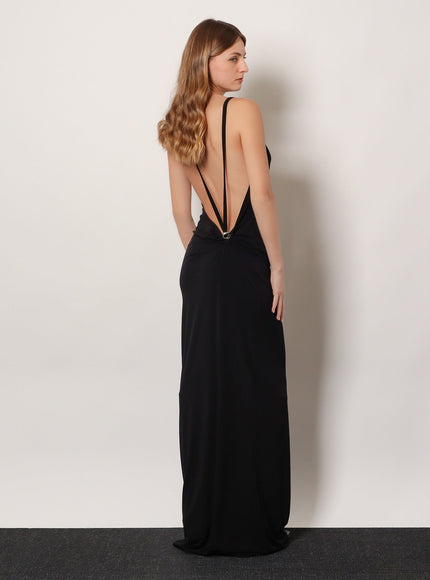 Coperni Stretch Fabric Long Dress