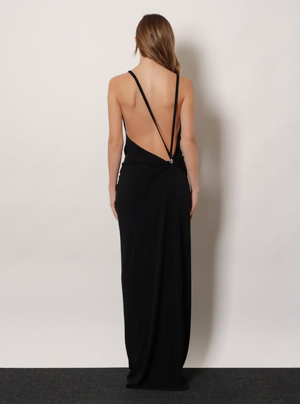 Coperni Stretch Fabric Long Dress