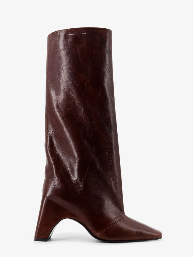 Coperni Bridget Leather Boots Brown