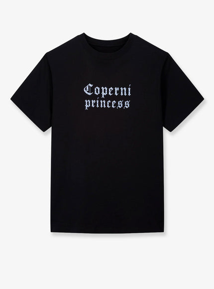 Coperni Disney X Coperni Princess Boxy Cotton T-Shirt Black Blue