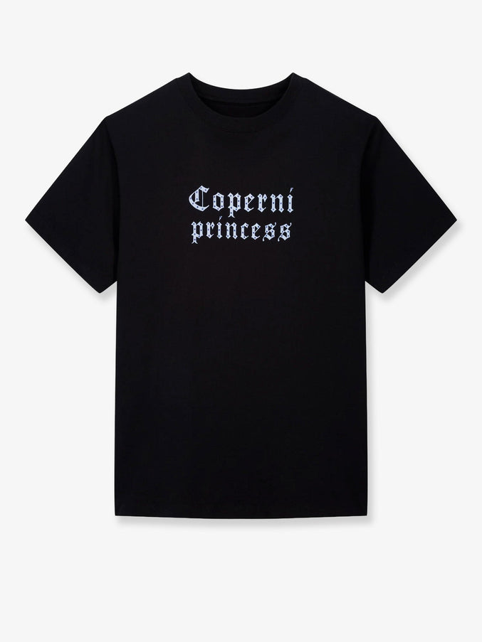 Coperni Disney X Coperni Princess Boxy Cotton T-Shirt Black Blue
