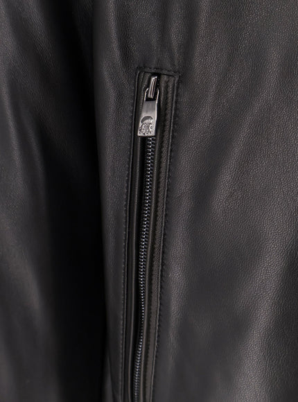 Corneliani Reversible Padded Leather Jacket