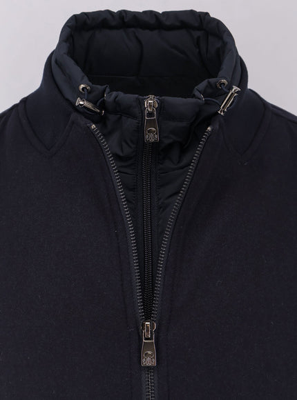 Corneliani Padded Cashmere Blend Jacket