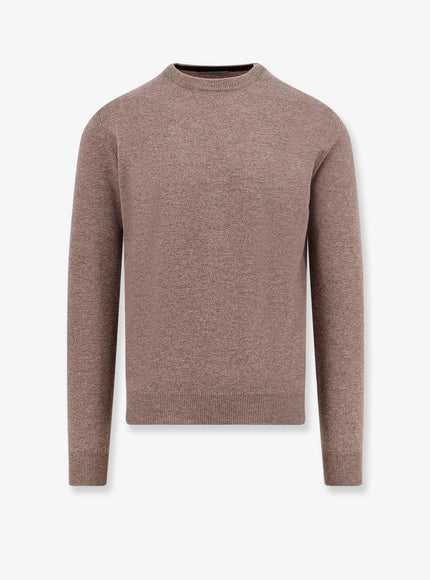Corneliani Wool And Cashmere Sweater Blu