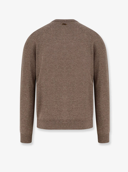Corneliani Virgin Wool And Cashmere Cardgan