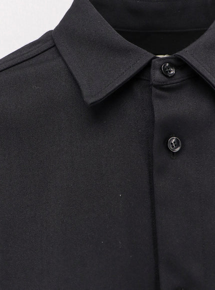 Darkpark Wool And Satin Long Dress