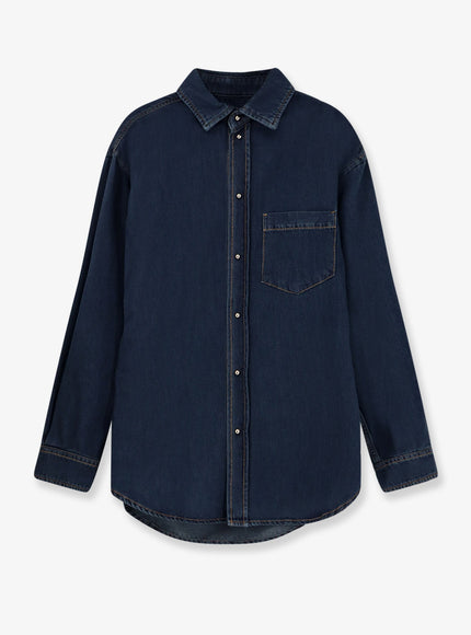 Darkpark Anne Denim Shirt Deep Blue