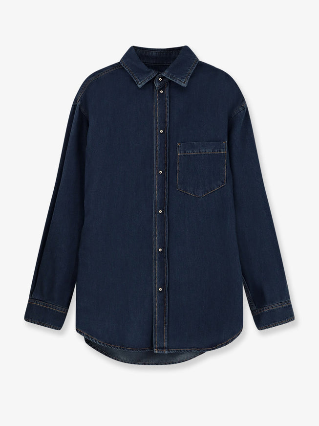 Darkpark Anne Denim Shirt Deep Blue