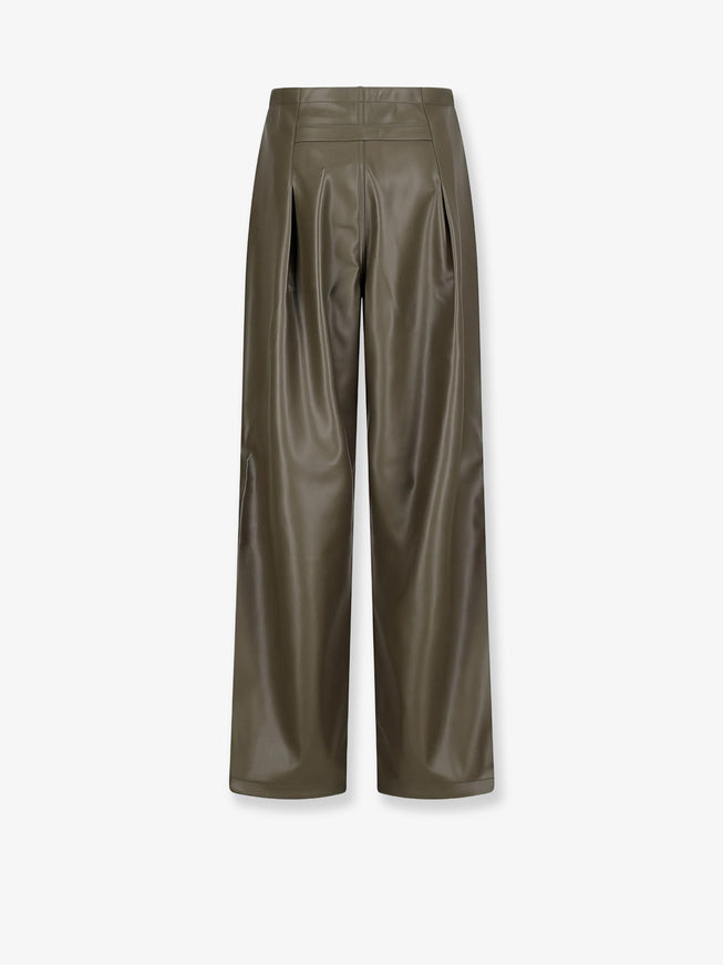 Darkpark Faux Leather Relaxed Fit Trousers