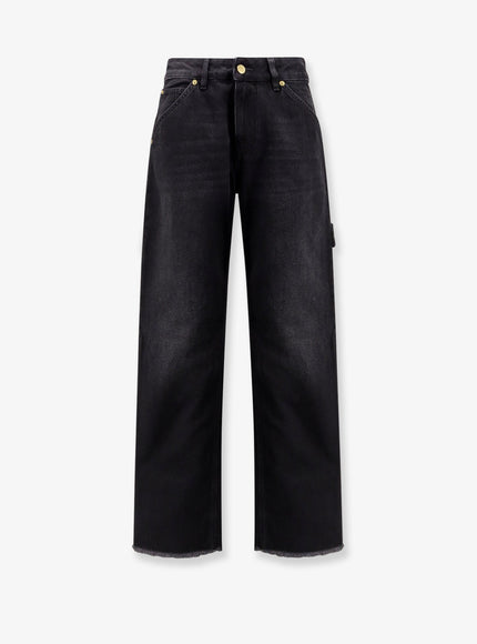 Darkpark Lara Relaxed Fit Denim Trousers Used Black