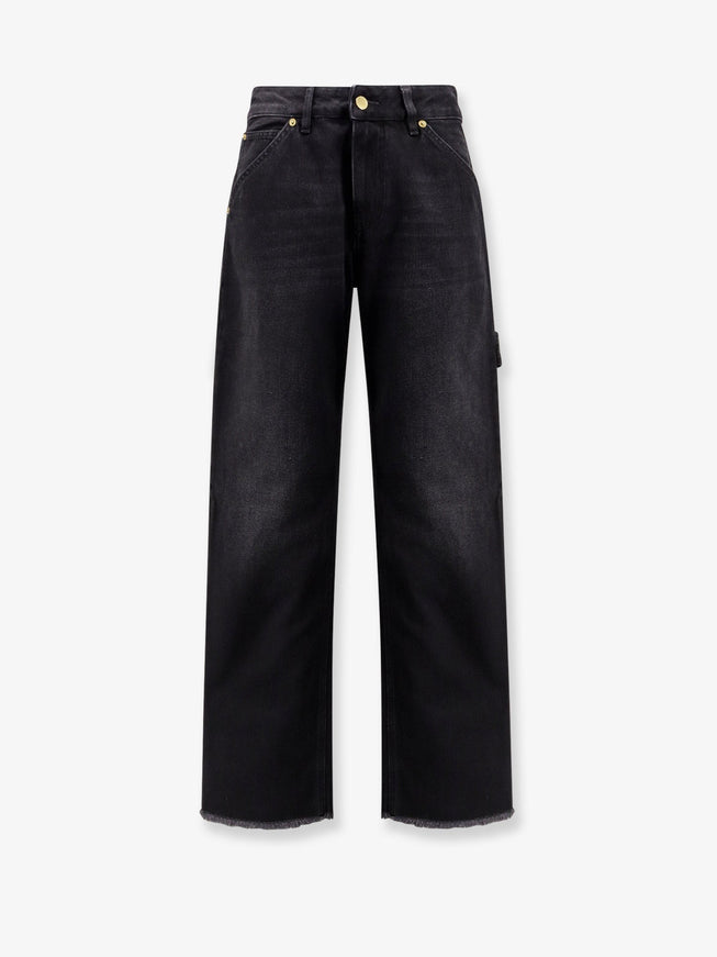 Darkpark Lara Relaxed Fit Denim Trousers Used Black