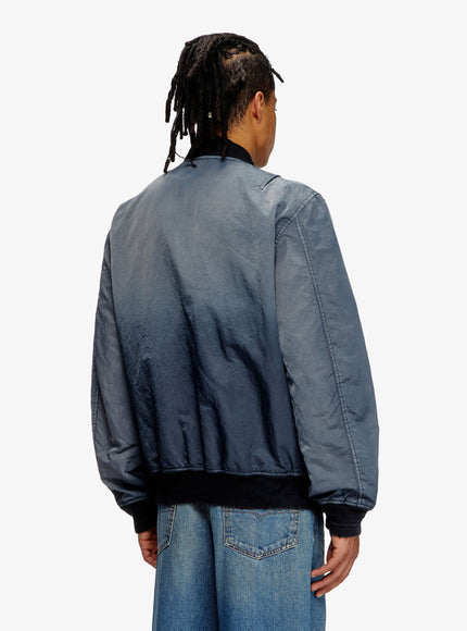 Diesel J-Kepes Delavé Nylon Bomber Jacket