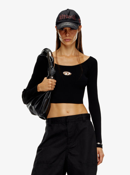 Diesel M-Vera-Ls Sustainable Viscose Sweater