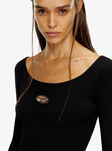 Diesel M-Vera-Ls Sustainable Viscose Sweater