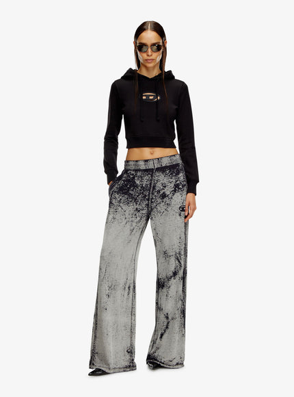 Diesel F-Slimmy Cotton Blend Sweatshirt