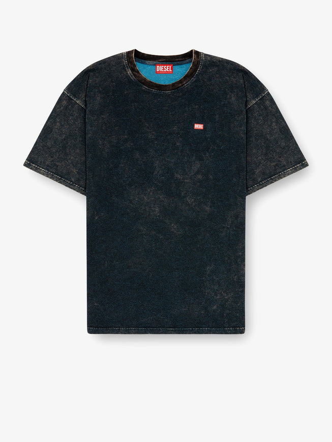 Diesel T-Boxt-T4 Cotton Blend T-Shirt Nero