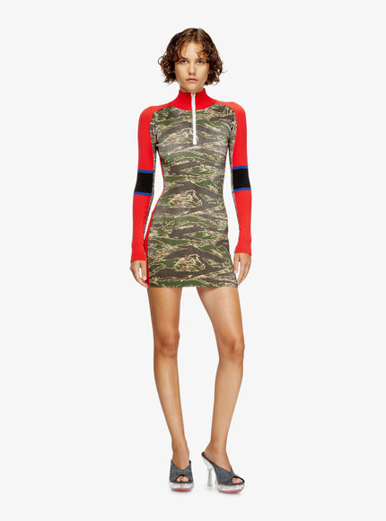 Diesel M-Camok Viscose Short Dress