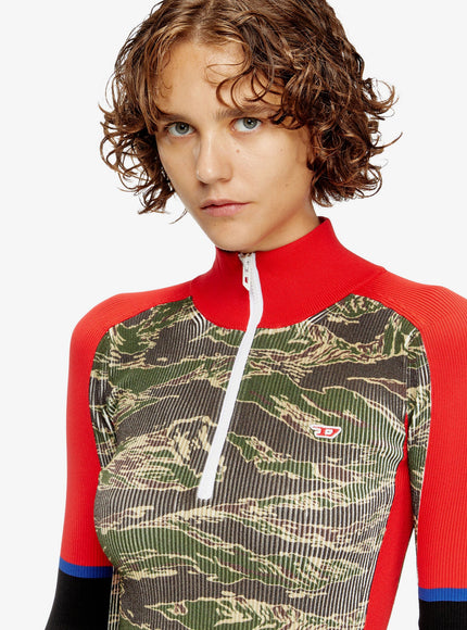 Diesel M-Camok Viscose Short Dress