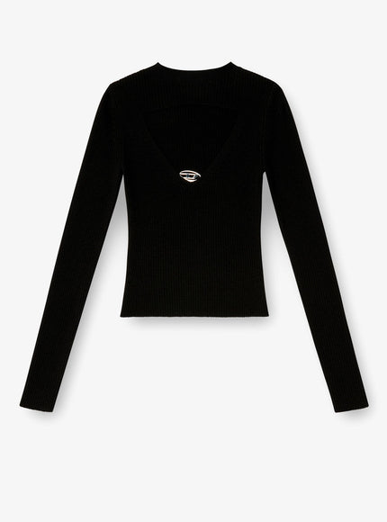Diesel M-Olina Wool Sweater Nero
