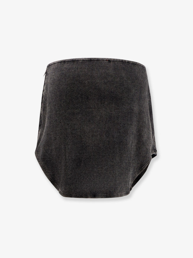 Diesel De-Vany Cotton Mini Skirt